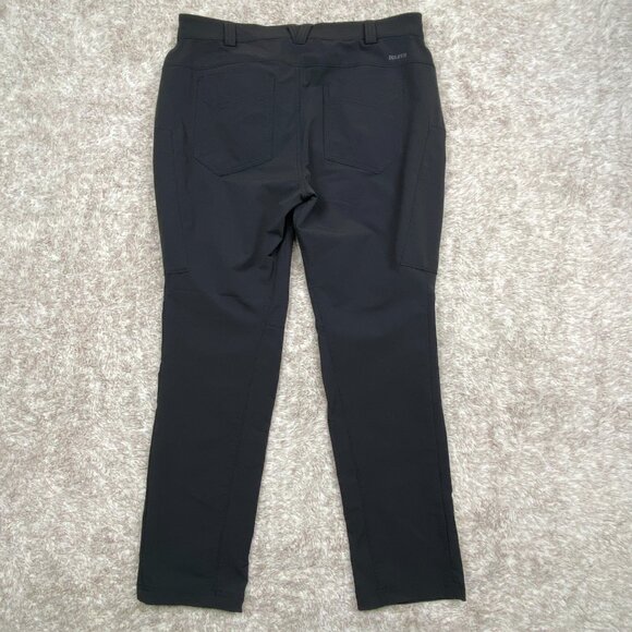 DULUTH TRADING CO Women's 12x29 Black Flexpedition Slim Leg Pants - Picture 2 of 13